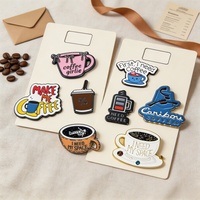 Émail personnalisé plaqué or sur métal, thème patriotisme, à personnaliser, émail dur/souple avec impression typographique - Coffee Craft