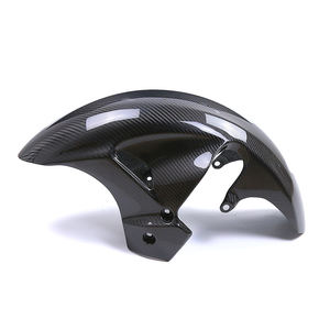 Guardabarros Delantero Ligero de Fibra de Carbono Seca 3K con Acabado Brillante de Carbono para Motocicleta GSX1300R Hayabusa - Product Image 2