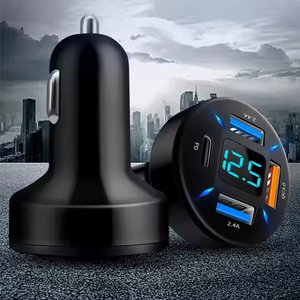 Justlink 66W 4 Cổng <span class=keywords><strong>USB</strong></span> Pd Nhanh Chóng Xe Sạc QC 3.0 Nhanh Chóng Sạc 4 Trong 1 33W Qc3.0 + 3.1A Đầu Ra <span class=keywords><strong>USB</strong></span> C Pd Xe Sạc Cho Điện Thoại - Product Image 3