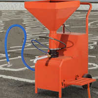 Machine de pulvérisation sans air de poudre sèche électrique Type de meuleuse d'angle Machine de meulage de peinture de mastic et de revêtement avec pistolet de pulvérisation