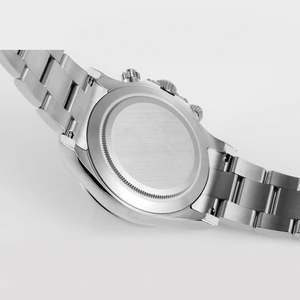 Reloj Mecánico Cronógrafo de Alta Calidad al por Mayor, Acero Inoxidable 904L, ETA 4130, con Gemas de Arcoíris y Diamantes - Product Image 6