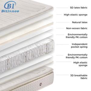 Bitnov 5D Latex 200*180*25cm <span class=keywords><strong>Matelas</strong></span> 180x200 <span class=keywords><strong>200x200</strong></span> Lits <span class=keywords><strong>Matelas</strong></span> en mousse Ensemble complet Moderne roi Reine et sommier - Product Image 3