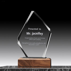 Placa de trofeo personalizada de la Copa DE PREMIOS DE LA Liga de Campeones de cristal acrílico - Product Image 1