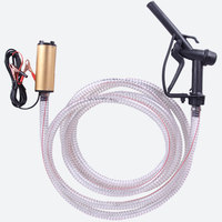 Petit ensemble de pistolet de ravitaillement électrique pour pompe à diesel, pour le remplissage de diesel et d'eau, modèle Fifty-four, avec tournevis à huile et pompe de plongée