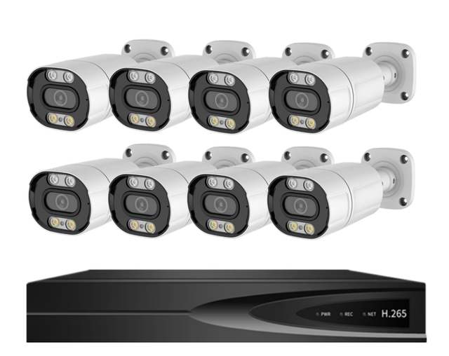 Monitoring Set  Video Surveillance System for 8 Channel Cctv Camera