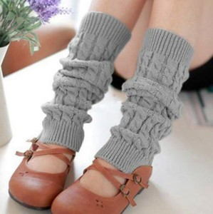 Spandex / Cotton Hot Selling Factory Price Adult Wool <strong>Leg</strong> <strong>Warmer</strong> - Product Image 2