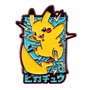 Haute qualité Kawaii Pokemoned broches émail collection revers broche Anime poitrine caoutchouc pochette Pika chu x Mario émaux - Product Image 5