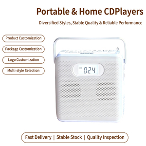 Reproductor de CD Portátil Personalizado de Fábrica, Radio FM, USB, Pantalla LCD, Diseño con Asa, Sonido Estéreo para el Hogar, Viajes y Uso en Exteriores - Product Image 6
