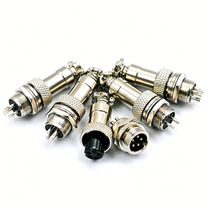 12Mm Gx12 2 Çekirdekli 3 Çekirdekli 4 Çekirdekli 5 Çekirdekli 7 Çekirdekli Soket Havacılık Fiş Konnektörü - Product Image 1