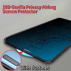 Miếng dán màn hình kính cường lực bảo vệ riêng tư 18D không vỡ, bán buôn, dành cho Hot 8 POP 8 Smart 8 Pova <span class=keywords><strong>6</strong></span> Spark 20 Tecno Infinix Itel - Product Image 3