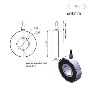 China Manufacturer Small 12V DC Electric <strong>Magnet</strong> 200KG Round <strong>Mini</strong> <strong>Lifting</strong> Electromagnet - Product Image 5