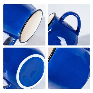 Taza de Cerámica Creativa con Logotipo Personalizado, Diseño Moderno con Gran Capacidad para Leche o Café en el Desayuno - Product Image 4