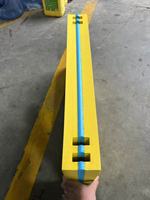 Table de Mahjong Américain Flottante Pliable, Mousse EVA Imperméable, Bleu-Jaune, avec Porte-Tuiles et Porte-Gobelets, OEM/ODM, Fête à la Piscine ou à la Plage
