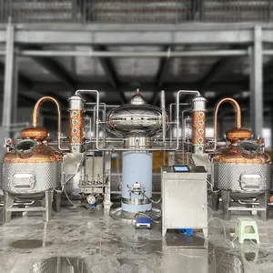 Macchina per distillazione di alcolici completamente automatica all'ingrosso Diboshi Brandy distilleria