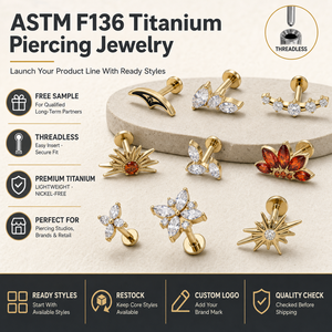 Kaishee 16G Titane Plat à Dos Plat Sans Filetage pour <span class=keywords><strong>Piercing</strong></span> Tragus, Bijou Corporel avec Incrustation de Zircon Cubique, <span class=keywords><strong>Piercing</strong></span> Lèvre en Titane - Product Image 1