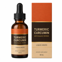 Cairan Pendukung Sendi Lanjutan Kunyit Curcumin dengan Bromelain dan Seng untuk Kesehatan Gaya Hidup Aktif Grosir ODM