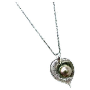 Accesorios de Perlas DIY 31340, Colgante de Plata S925, Base Vacía de Lujo para Colgante con Cuentas de 7-9 mm, Fornituras de Joyería de Plata Fina - Product Image 5