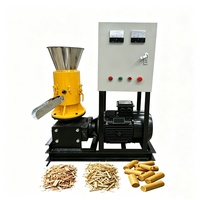 Granulateur de biomasse avicole fiable 300 kg/h avec moteur en cuivre 11 kW 380 V – Moulin à granulés d'aliments électriques