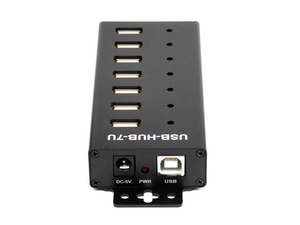 Waveshare Hub USB de qualité industrielle extensible avec 7 ports USB 2.0, 7 connexions USB simultanées, technologie MTT K814 - Product Image 1