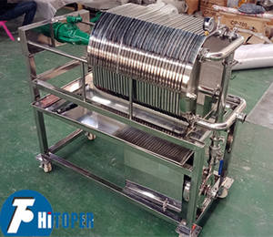 Filtro de acero inoxidable de tipo de placa-marco, máquina de prensado de filtro de estilo mini - Product Image 2