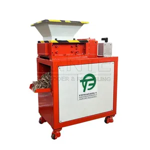 High Quality Twin Shaft Shredder Double 2 Shaft Plastic Shredder 220v Double Shaft Shredder Machine