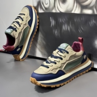 Nouvelles Chaussures de Sport et de Loisirs Blanches Respirantes à Semelle Épaisse pour Hommes Printemps – Tendance Mode Rehaussante