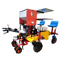 Transplanteur de légumes autopropulsé haute performance, léger et compact, pour poivrons et choux