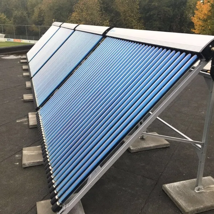 MICOE Solar Keymark disetujui tabung vakum termal pipa panas kolektor surya 220V Non listrik sistem pemanas rumah baja anti karat