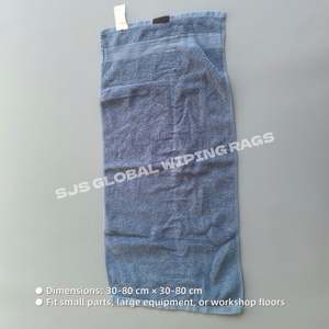 Trapos de algodón de colores para pintores, trapos de algodón para coser, trapos chinos para mecánicos, trapos a granel en bolsa para limpieza - Product Image 3