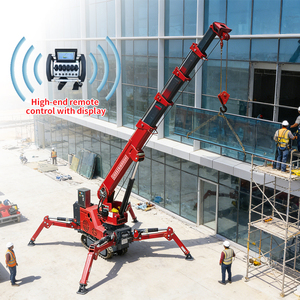 Grúa Araña Móvil de 1T, 2T, 3 Toneladas con Pluma Telescópica y Control Remoto para Elevación en Espacios Estrechos Interiores, Construcción, CE 10m 1. Completo Ra - Product Image 2
