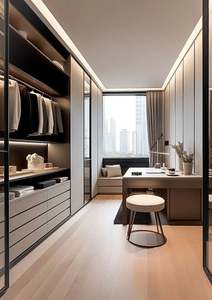 Armario para Dormitorio, Armario Personalizado, Juego de Dormitorio, Entrada, Madera de Melamina, Vestidor, Juego de Dormitorio, Armario para Ropa - Product Image 2