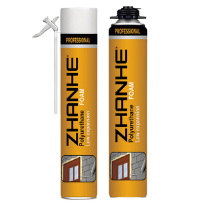 Mousse d'étanchéité PU forte en gros 500ml 750ml pour l'isolation thermique et l'emballage en construction - Marque ZHANHE Durée de vie 12 mois - Product Image 5
