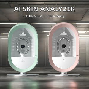 เครื่องวิเคราะห์ผิวหน้าอัจฉริยะ HD Imaging Intelligence ความแม่นยำสูง พร้อมระบบโฆษณาแบบกำหนดเอง AI Skin Analyzer ระบบคลาวด์สำหรับการดูแลผิวและความงามส่วนบุคคล - Product Image 2