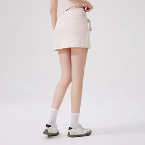 Verano al por mayor Niñas Casual Ropa deportiva activa Pantalones cortos de golf Cordón de cintura alta Falda DE TENIS personalizada para mujeres - Product Image 3