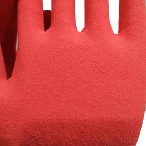 النتريل الأحمر المغلفة الرملي مكافحة قطع قبضة جيدة صناعة ، أنسي A3 - Product Image 2