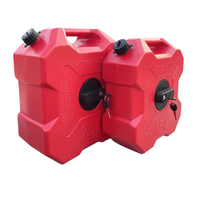 Bidon de carburant portable pour moto en HDPE, essence/diesel, 5L, pour benne de pick-up
