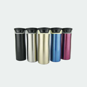 Modern Travel 500ml Double Layer Stainless Steel Vacuum Insulated <b>Coffee</b> Cup-Leak-Proof Business Gift for Car Use - Product Image 1