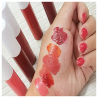 Paillettes repulpantes végétaliennes imperméables à l'eau personnalisées en gros Lip Plumper Glossy Vendor Lipgloss Brillant à lèvres de marque privée
