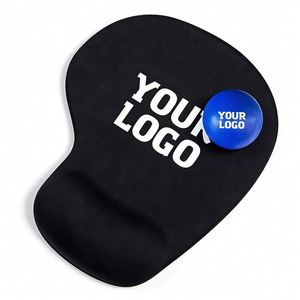 <b>Ergonomic</b> Mousepad with Wrist Support Promo Business Gift Wholesale Custom Premium Mouse Pad with Logo - Product Image 1