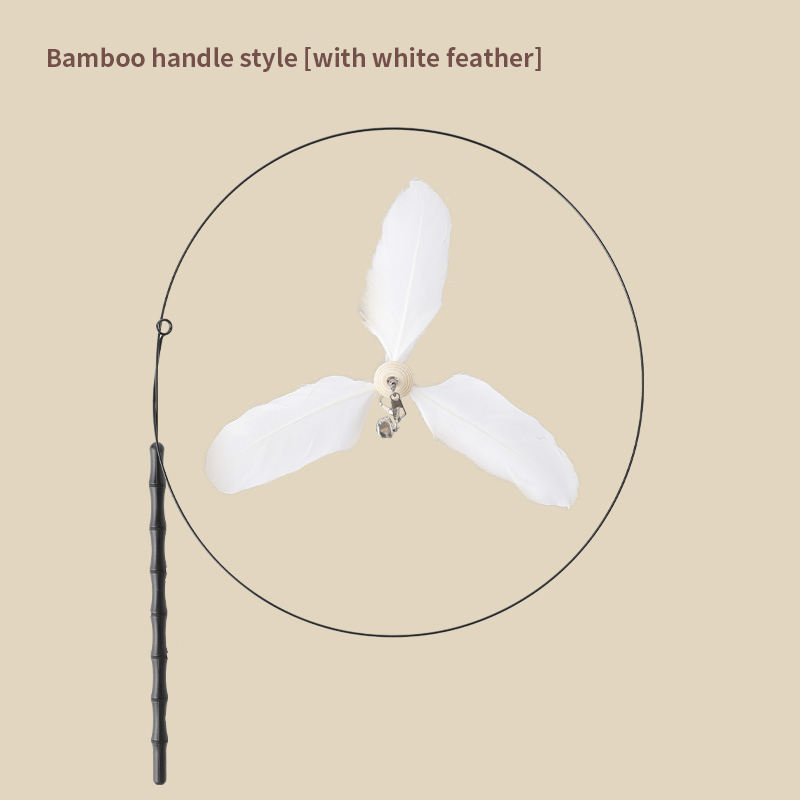 ด้ามไม้ไผ่ [พร้อมขนสีหลัก]