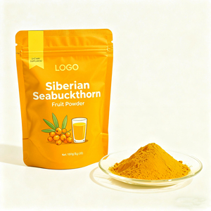 Oem/ODM hữu cơ cây hắc mai biển bột seabuckthorn Bột nước ép trái cây seabuckthorn chiết xuất - Product Image 1