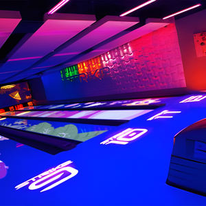 Projection de sol interactive Bowling Lane Jeu de bowling Parc d'attractions commercial intérieur Suivi d'<span class=keywords><strong>objet</strong></span> interactif - Product Image 2