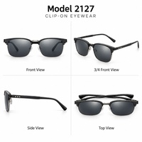 Montures de lunettes de vue et verres clipsables avec verres solaires polarisés – Vente en gros de montures de lunettes, plusieurs options de couleurs