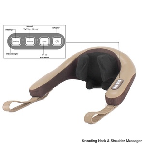 Chales de Masaje Electrónicos para Cuello, Hombros y Espalda, Shiatsu con Calor, Cinturón de Masaje para Múltiples Partes del Cuerpo - Product Image 3