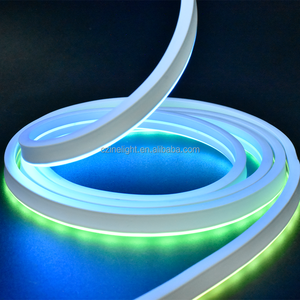 Tira de Luces LED <span class=keywords><strong>RGBIC</strong></span> Inteligente Direccionable de 12v 24v SMD3535 96Leds/m, Color RGB Completo 6*12, Resistente al Agua IP65, Control Remoto a través del Teléfono Móvil - Product Image 5