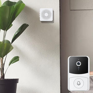 Tuya ออดวิดีโออัจฉริยะ, กริ่งหน้าประตูระบบ <span class=keywords><strong>WiFi</strong></span> อินเตอร์คอมโทรศัพท์ติดประตูเพื่อความปลอดภัยชุดกริ่งขนาดเล็กสำหรับอพาร์ทเมนต์ - Product Image 4