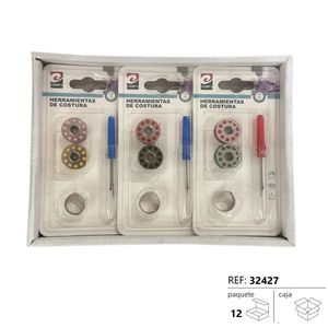 Herramientas De Costura Needle And Thread Set With Bobbins And Seam Ripper For Sewing Projects - Product Image 3