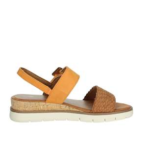 Marco Tozzi Women's Wedge <b>Sandal</b> 2-28713-44 Black - Product Image 4