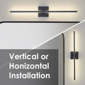 Applique murale à piles avec télécommande, intensité réglable, 360° ° Applique murale LED rotative noir mat/doré - Product Image 2