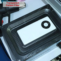 Nouvelle machine automatique d'emballage sous vide pour enveloppes, machine de revêtement intégral, machine de laminage thermique pour films de protection arrière de téléphone portable à changement de couleur